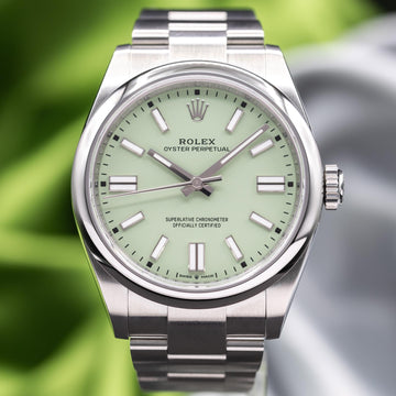 Rolex Oyster Perpetual Pistachio